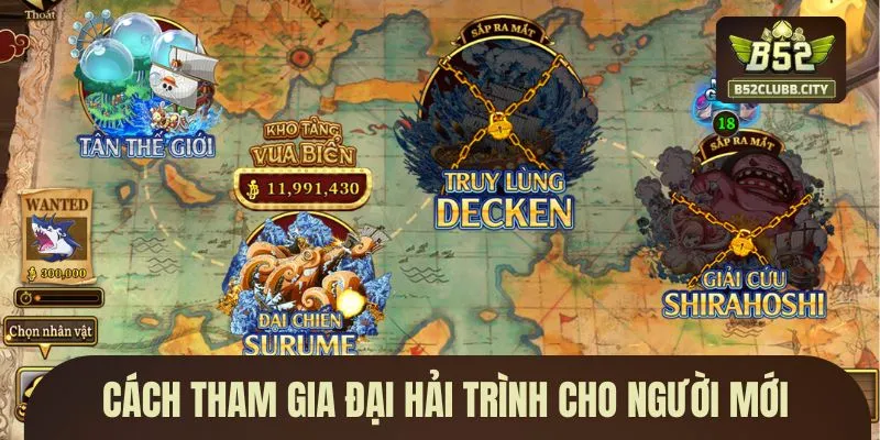 Cách tham gia Đại Hải Trình cho người mới Cách tham gia Đại Hải Trình cho người mới