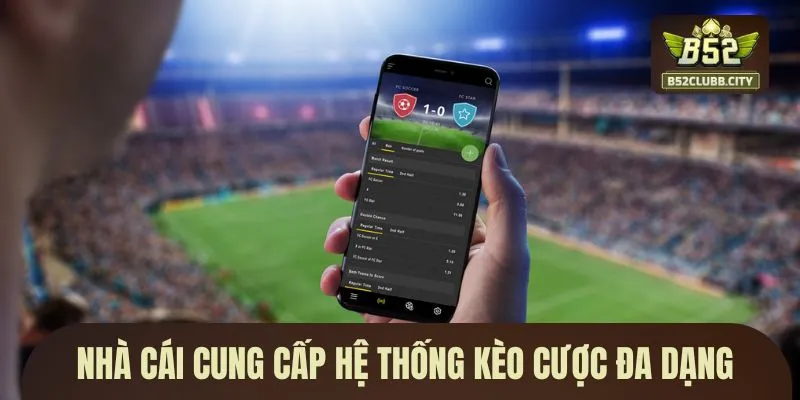 Cổng game cung cấp hệ thống kèo cược đa dạng Cổng game cung cấp hệ thống kèo cược đa dạng