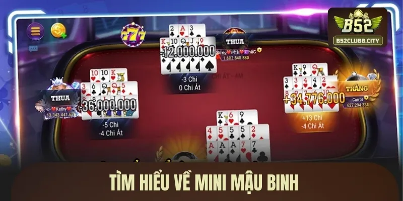 Tìm hiểu về Mini Mậu Binh Tìm hiểu về Mini Mậu Binh